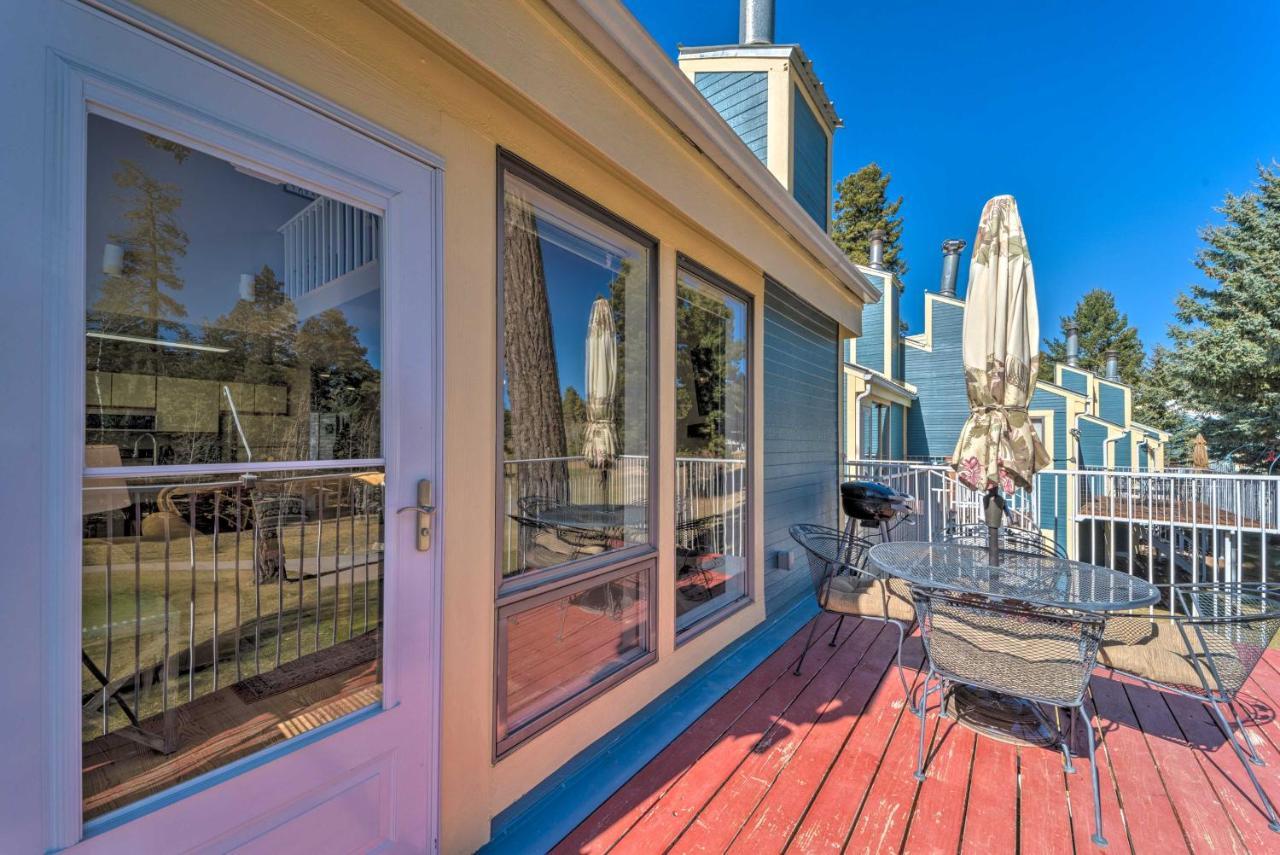 Cloudcroft Townhome With Deck - 1 Mi To Burro Ave! Экстерьер фото